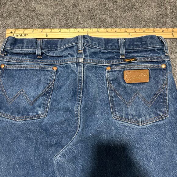Wrangler Cowboy Cut 936DEN Jeans Blue Denim – Size 36x30 - Picture 4 of 6